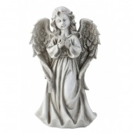 Angel with bird in hand 32 cm