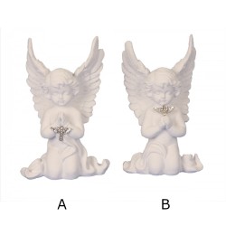 Angel praying kneeling with cross 17.5 cm Angel praying kneeling with cross 17.5 cm