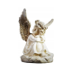 Solar LED angel sitting, with wings 16 cm