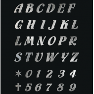 Letters Gemini 2 Inox F10 Letters Gemini 2 Inox F10