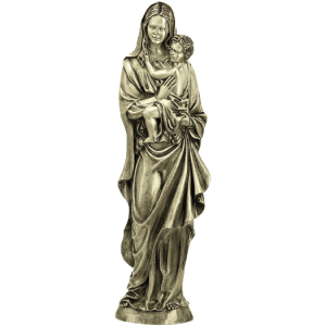 Kipec Device Marije iz medenine 1516 višina 78 cm