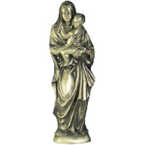 Kipec Device Marije iz medenine 1519 višina 31 cm