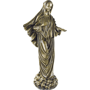 Kipec Device Marije iz Medjugorja iz medenine 1813 višina 40 cm