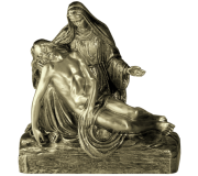 Memorial Statue of Mary and Jesus Pietà 1578 height 60 cm Memorial Statue of Mary and Jesus Pietà 1578 height 60 cm