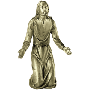 Kipec  Jezusa na kolenih 1560 višina 44 cm