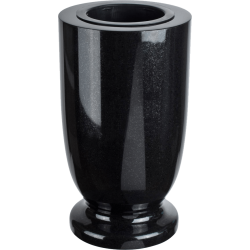 Granite Memorial Vase W9 (Various Materials, Colors & Sizes) - 24 - 35cm Granite Memorial Vase W9 (Various Materials, Colors & Sizes) - 24 - 35cm