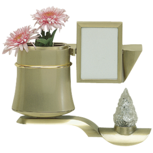 Grave Combination Lamp, Vase and Frame Anelli 136.D