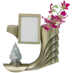 Memorial Combination Lamp, Vase and Frame Jolly 115.D.SX