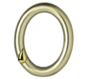 Memorial Oval Frame Master Oro 189