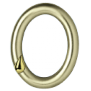 Memorial Oval Frame Master Oro 189