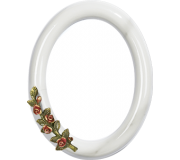 Grave Oval Frame Rosae 279.D.MC Grave Oval Frame Rosae 279.D.MC