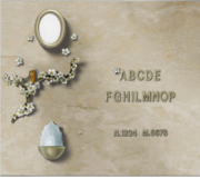 Memorial Applique Lamp Master 1068.B