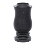Granite Grave Vase Nero V-G02