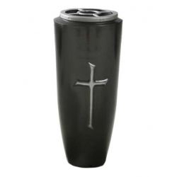 Grave Vase Cross V1