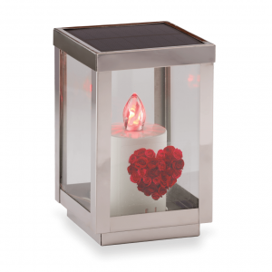 Solar lantern Red Heart Solar lantern Red Heart