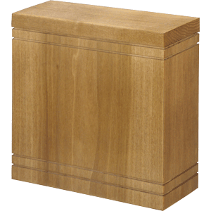 Wooden Memorial Cremation Urn 2510.NO