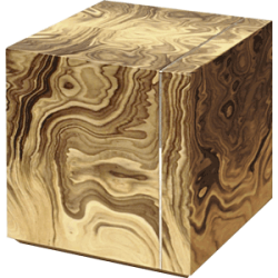 Wooden Memorial Cremation Urn Cubo 2501.RA