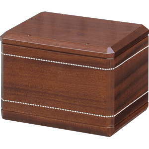 Wooden Memorial Cremation Urn 2509.MO