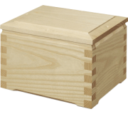 Wooden Memorial Cremation Urn 2512.FR