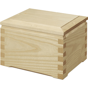 Wooden Memorial Cremation Urn 2512.FR