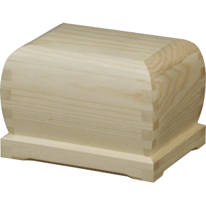 Wooden Memorial Cremation Urn 2513.FR