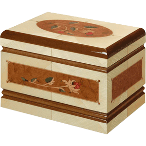 Wooden Memorial Cremation Urn 2520.RA