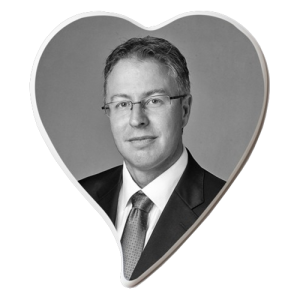 Porcelain Ceramic Photo Heart 2 Black & White Porcelain Ceramic Photo Heart 2 Black & White