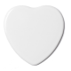 Porcelain Ceramic Photo Heart Black & White