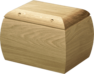 Wooden Memorial Cremation Urn 2511.RO