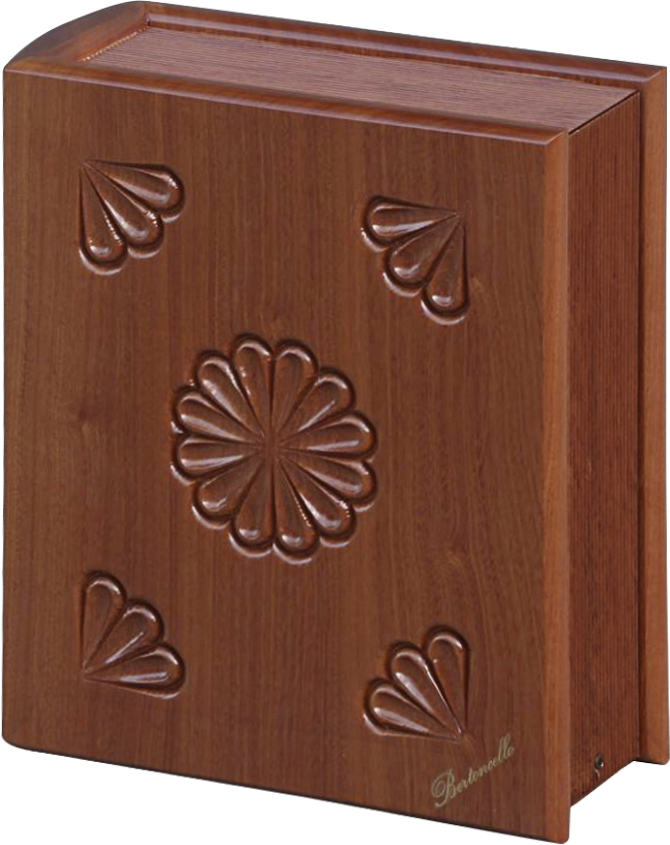 Wooden Memorial Cremation Urn Book 2517.MO